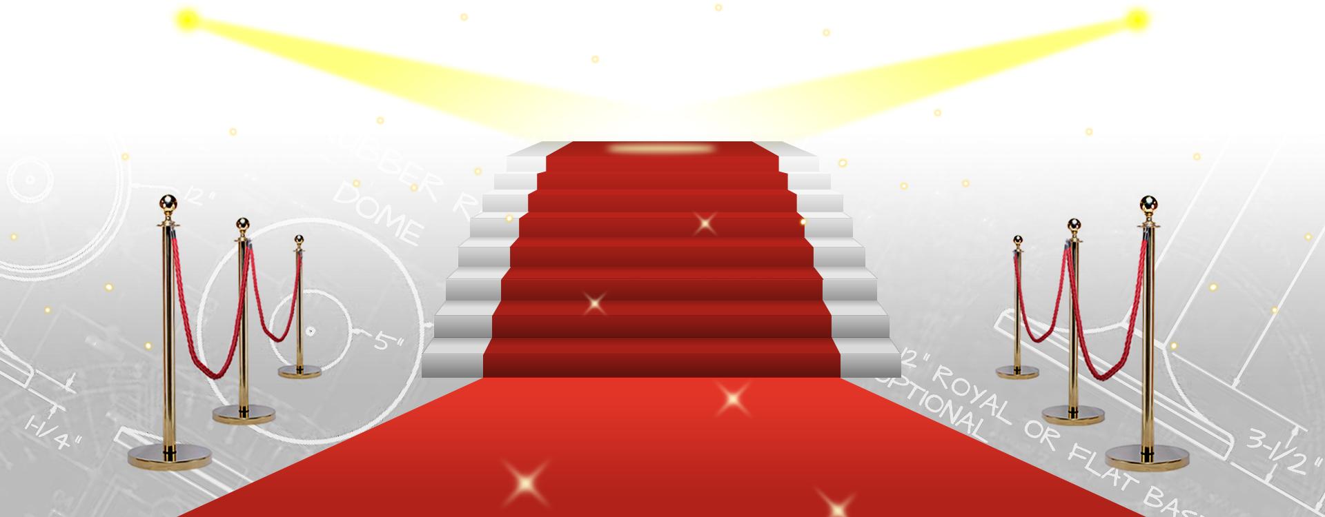 Event Rug and Red Carpet