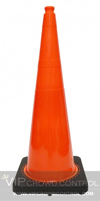 36" JBC Plastic Revolution Series Traffic Cone