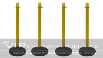 Plastic Stanchion with Dome Water Base (4 pcs)