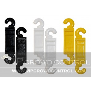 Plastic Stanchion Replacement C-Hook (2 Pcs)