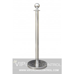 Crown Top Rope Stanchion in Mirror Finish