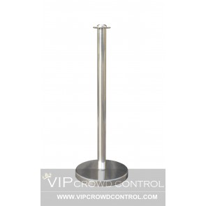 Flat Top Rope Stanchion in Mirror Finish