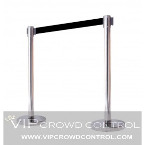 Economy Retractable Stanchion in Mirror Finish in 36"H