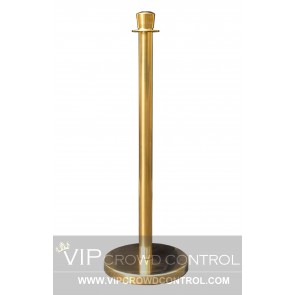 Taper Top Rope Stanchion in Gold Finish