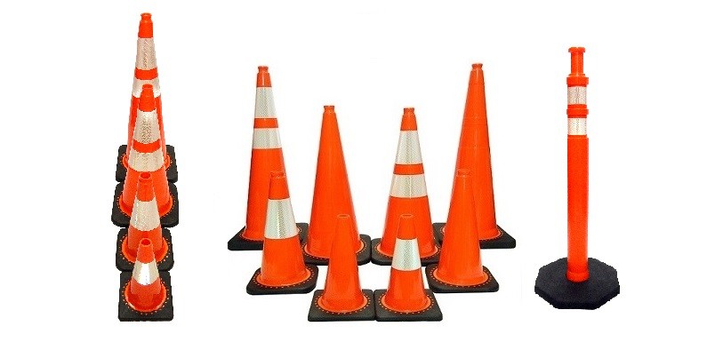12" JBC Plastic Revolution Series Traffic Cone